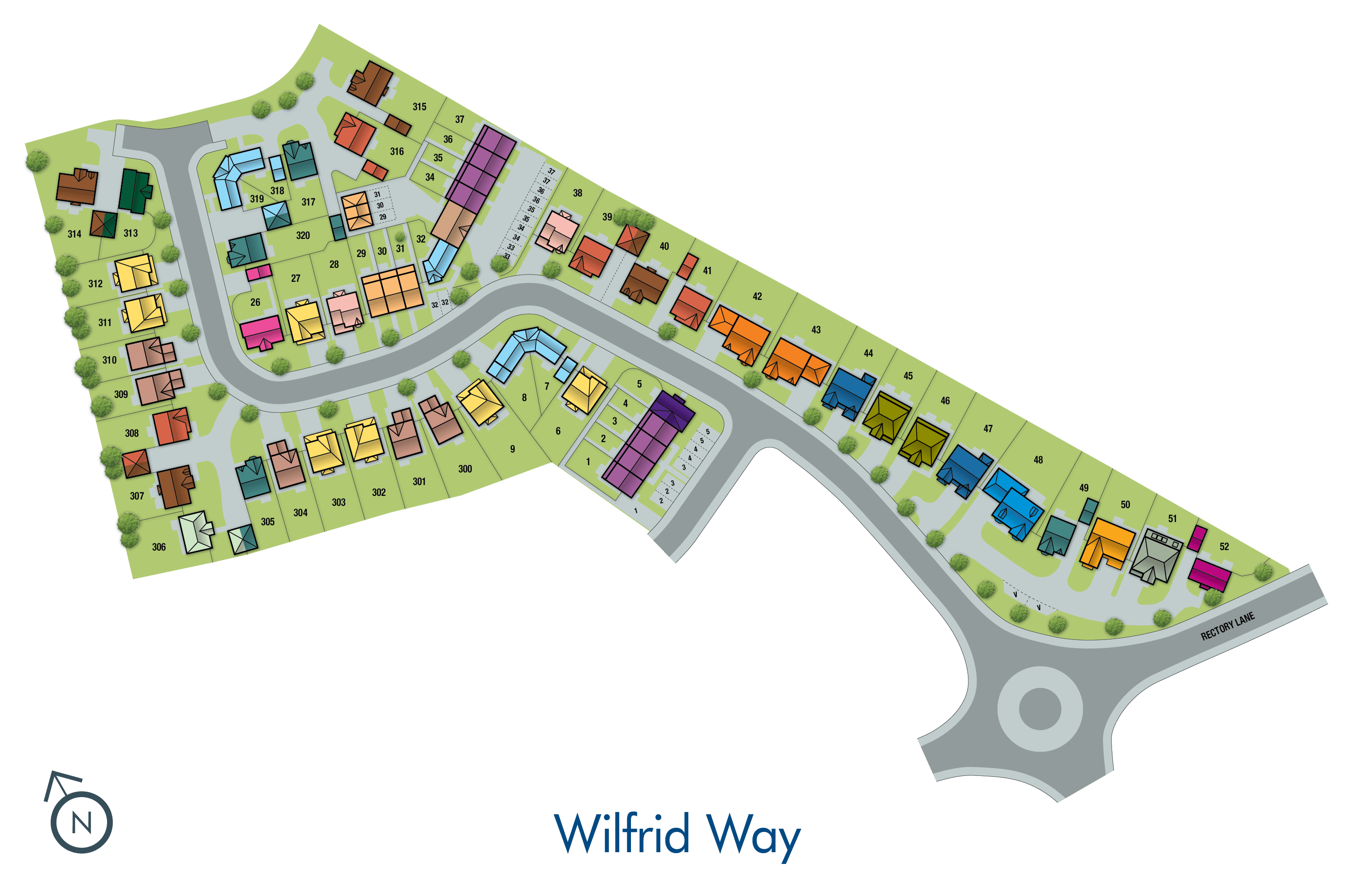 New Homes in Standish Churchfields Morris Homes